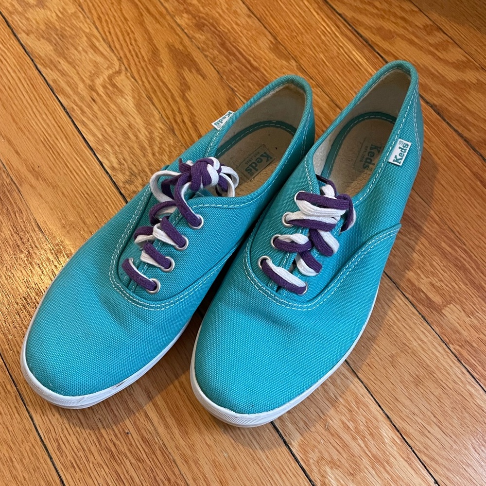 Turquoise Keds